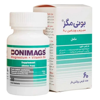 قرص خوراکی بونی مگز کیمیا آرا 60 عددی کیمیا آرا هرم