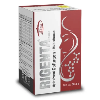 ساشه کلاژن ریجنتا کارن با طعم نعنا لیمو 6 گرمی بسته 30 عددی