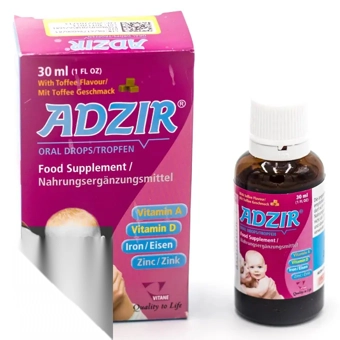 قطره آدزیر ویتان 30 ml طعم تافی دارو درمان سپهر