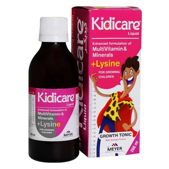 شربت کيديکر 200 ml مير طعم پرتقال ويتابيوتيکس