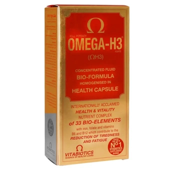 کپسول امگا اچ3 ویتابیوتیکس 30 عددی ویتابیوتیکس