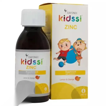 شربت کيدزي زينک دايونيکس فارما 150 ml طعم ليمو پرتقال اميد دارو سلامت