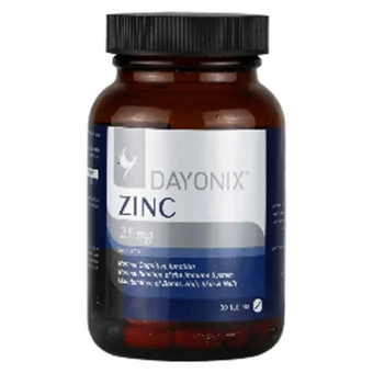 قرص خوراکی زینک دایونیکس فارما 25 mg 30 عددی امید دارو سلامت ایران