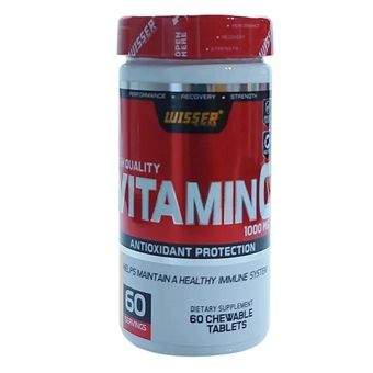 قرص جويدني ويتامين C1000mg ويثر نوتريشن 60 عددي عرشيا مکمل آريا