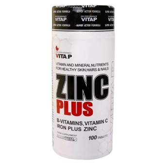 قرص خوراکی زینک پلاس ویتاپی 11 mg 100 عددی صنایع مکمل سازی ستارگان نیک ایران