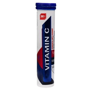 قرص جوشان ویتامین C ویتاپرا 1000 mg 20 عددی طعم توت فرنگی قندهای رژیمی پرارین پارس