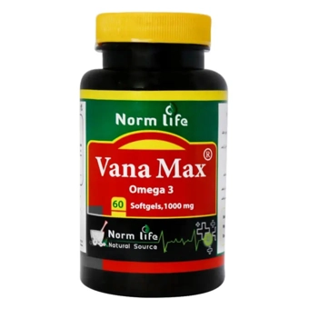 سافت ژل وانا مکس 1000 mg نورم لايف 60 عددي وانا دارو گستر