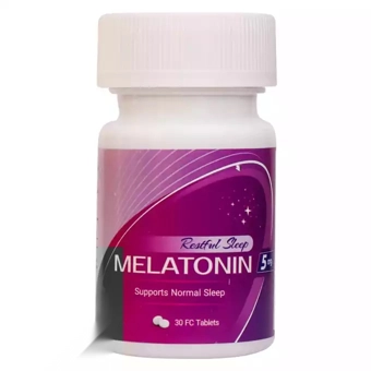 قرص روکشدار ملاتونین آریا دارو 5 mg 30 عددی دانش پژوهان آریا دارو ایران