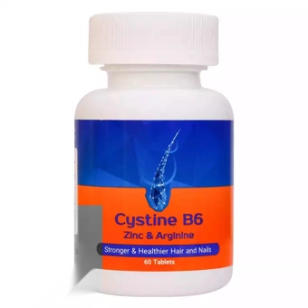 قرص خوراکی سیستین + ویتامین B6 + روی + آرژنین آریا دارو 60 عددی دانش پژوهان آریا دارو ایران