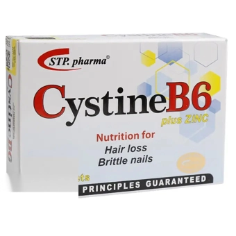 قرص خوراکی سیستین B6 اس تی پی فارما 30 عددی اس تی پی فارما