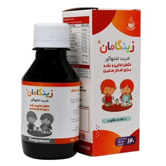 شربت زينگامان 120 ml سلامت گستر آرتيمان
