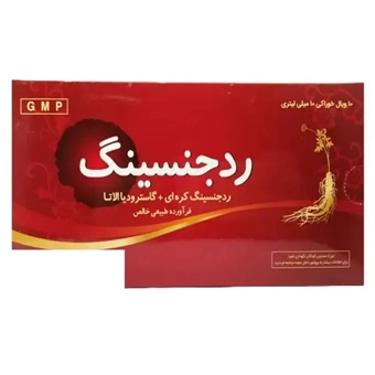 مایع خوراکی رد جینسینگ 10 میلی لیتر چوا فارم بسته 10 عددی