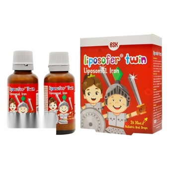 قطره لیپوزوفر تویین بی اس کی 60 ml طعم تافی بنیان سلامت کسری