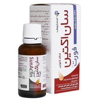 قطره سان اکتين فورت 30 ml طعم بلوبري ايده دارو طب