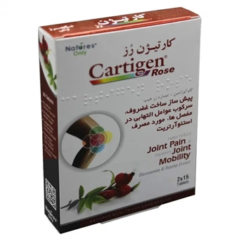 قرص خوراکی کارتیژن رز نیچرز اونلی 30 عددی آبا دارو طب