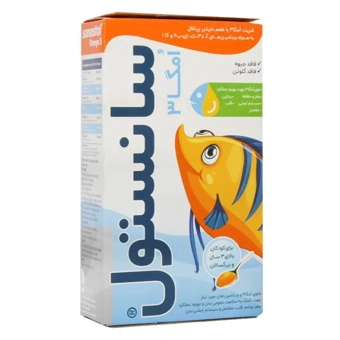 شربت امگا 3 سانستول 155 ml طعم پرتقال روژين فارمد