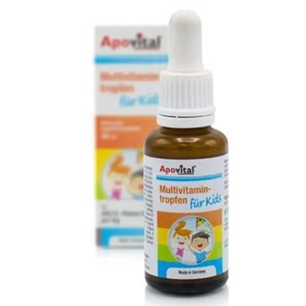 قطره مولتی ویتامین فور کیدز آپوویتال 30 ml طعم پرتقال سمر طب درمان