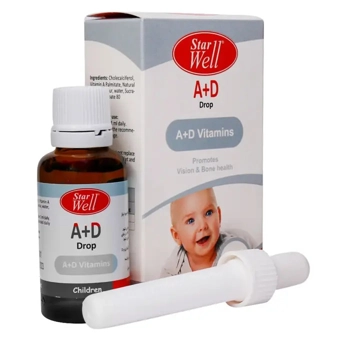 قطره ویتامین A + D  استارول  30 ml  سمر طب درمان ایران