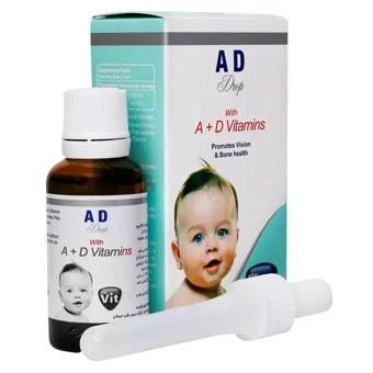 قطره خوراکی ویتامین آ + دی استارویت 30 میل لیتر