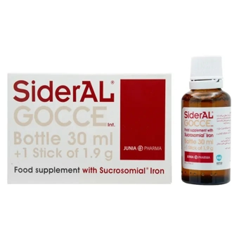 قطره سيدرال گوچه آهن سوکروزميال حجم 30ml کيميا سلامت ايرانيان