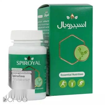 قرص خوراکی اسپیرویال ماسترفوده 60 عددی صنایع غذایی ماستر فوده ایران