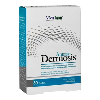 قرص خوراکی درموسیس آنتی ایج ویواتیون 30 عدد فاریاب دارو
