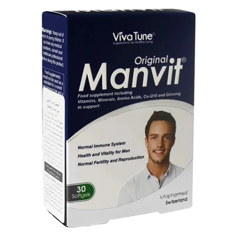 سافت ژل من ویت اورجینال ویواتیون 30 عددی فاریاب دارو