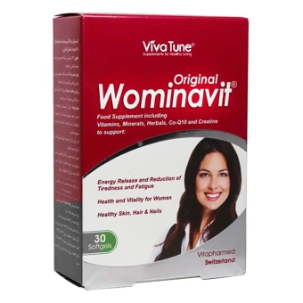 سافت ژل ومیناویت اوریجینال ویواتیون 30 عددی فاریاب دارو