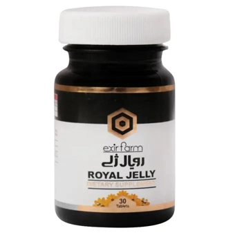 قرص خوراکی رویال ژلی اکسیر فارم  30 عددی  توان اکسیر فارمد ایران