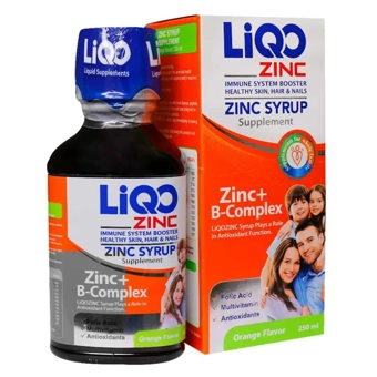 شربت لیکو زینک 250ml طعم پرتقال ابیان فارمد