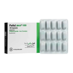 کپسول ففول مکس 100 mg اينترافارم 30 عددي افق توليد دارو پارس