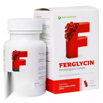 کپسول فروس گلایسین سولفات + فولیک اسید  آنی درمان 30 عددی داروسازی آنی درمان ایران