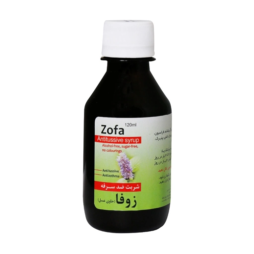 شربت زوفا حاوی عسل 120ml نیاک