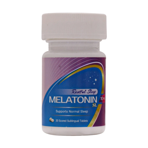 قرص زیرزبانی ملاتونین 10mg آریا دارو 30 عددی