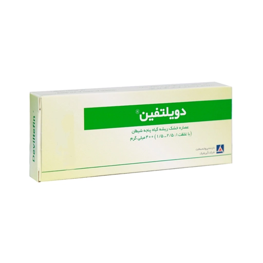 قرص دویلتفین 400mg آیریانیک 20 عددی کیش مدیفارم