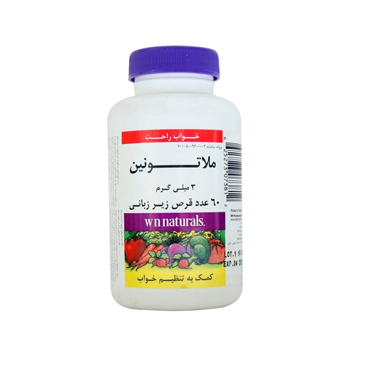 قرص زیر زبانی ملاتونین وبر نچرالز ۶۰ عدد