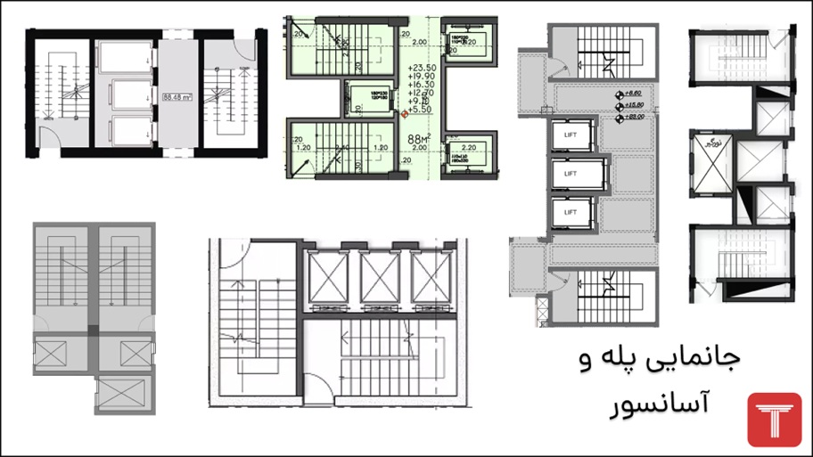 شکلهایی از طراحی پلان