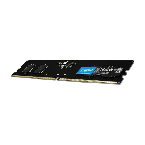 نمای زاویه دار Crucial 16GB DDR5 4800