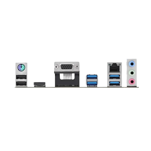 پورتهای USB، HDMI، VGA و شبکه مادربرد PRIME B760M-K درگاههای پنل پشتی مادربرد ASUS PRIME B760M-K DDR5