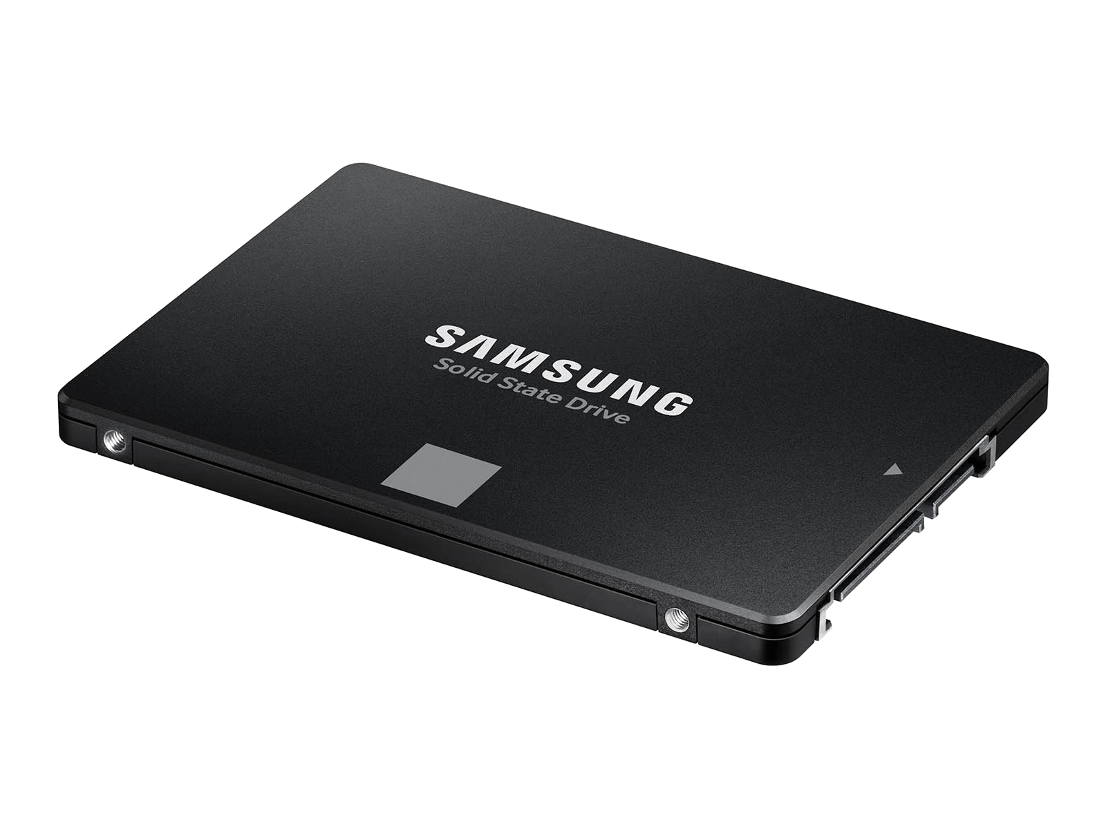 نمای جانبی SSD سامسونگ 870 EVO با فرم فاکتور 2.5 اینچ