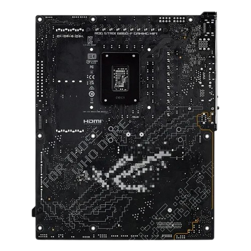 نمای پشت ASUS ROG STRIX B860-F GAMING WIFI