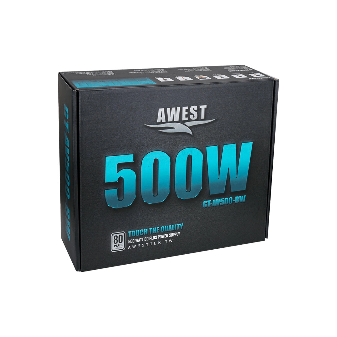 پاور AWEST GT-AV500-BW 500W AWEST GT-AV500-BW 500W