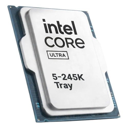 پردازنده Intel Core Ultra 5 245K Tray نمای زاویهدار پردازنده Intel Core Ultra 5 245K Tray با سوکت LGA1851