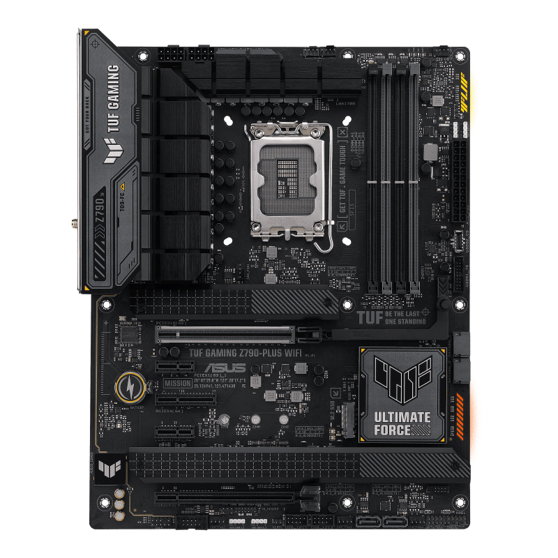 مادربرد ایسوس TUF GAMING Z790-PLUS WIFI نمای جلو | خرید با گارانتی ترسیم‌گران