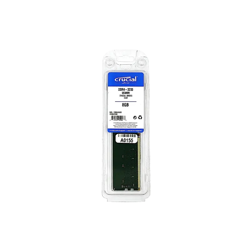 رم 8 گیگ DDR4 کروشیال برای کیس اقتصادی رم Crucial 8GB DDR4 3200 مناسب سیستم اقتصادی