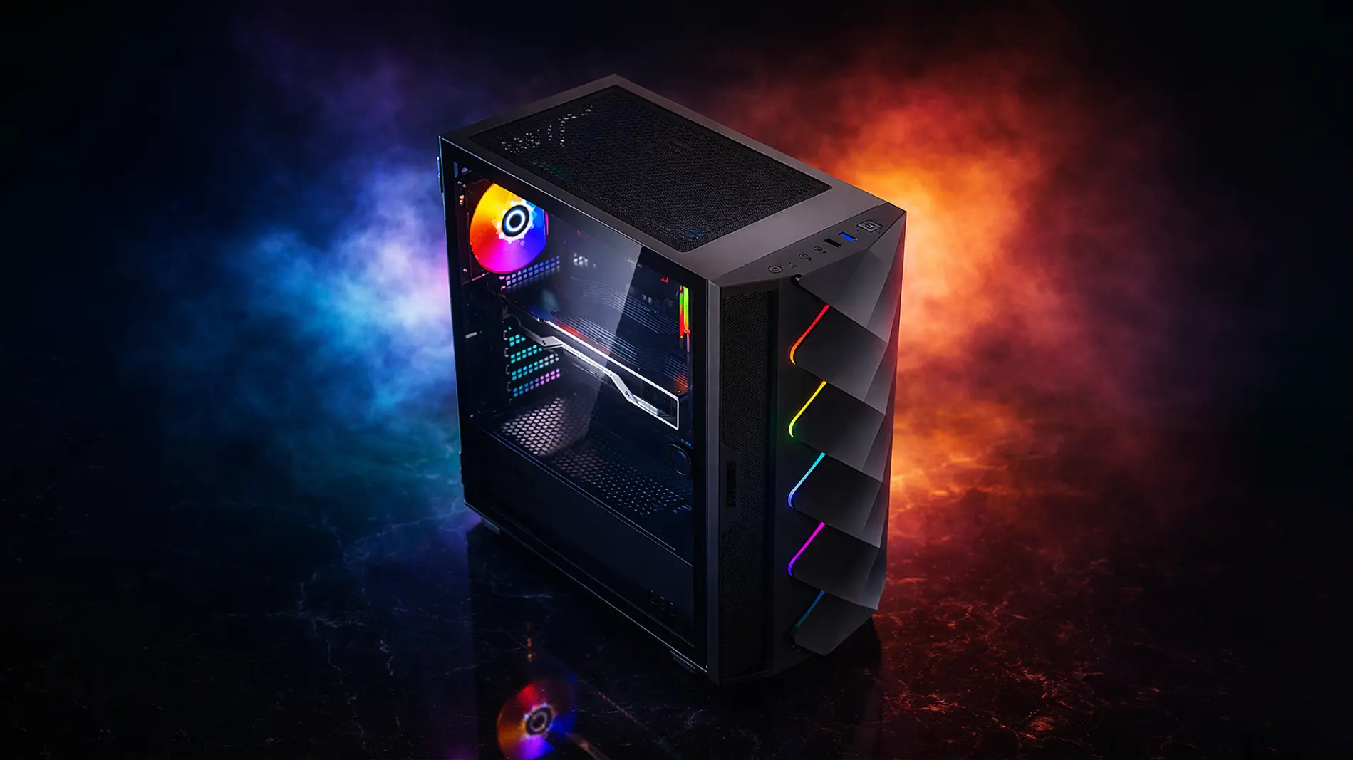 خرید سیستم اقتصادی گیمینگ آماده با کارت گرافیک RX 580 سیستم اقتصادی اسمبلشده گیمینگ با i3-12100 و RX 580