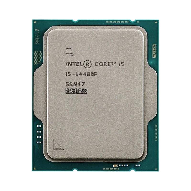 نمای نزدیک پردازنده Intel Core i5-14400F Tray نسل چهاردهم اینتل