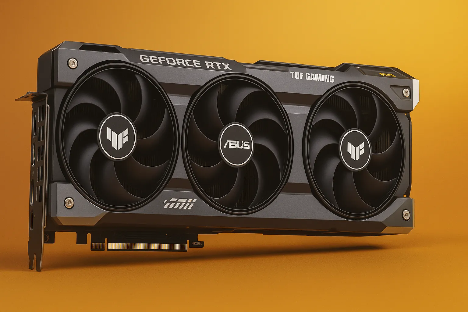 کارت گرافیک ASUS TUF Gaming GeForce RTX 5080 با طراحی قدرتمند و خنک‌کنندگی پیشرفته