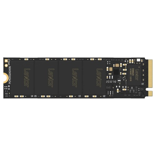 نمای روبروی Lexar NM620 256GB