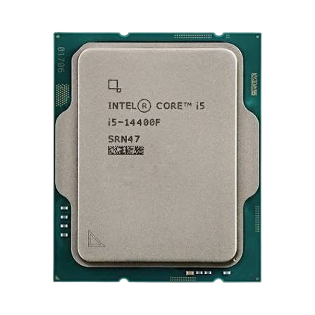 motherboard نمای نزدیک پردازنده Intel Core i5-14400F Tray نسل چهاردهم اینتل